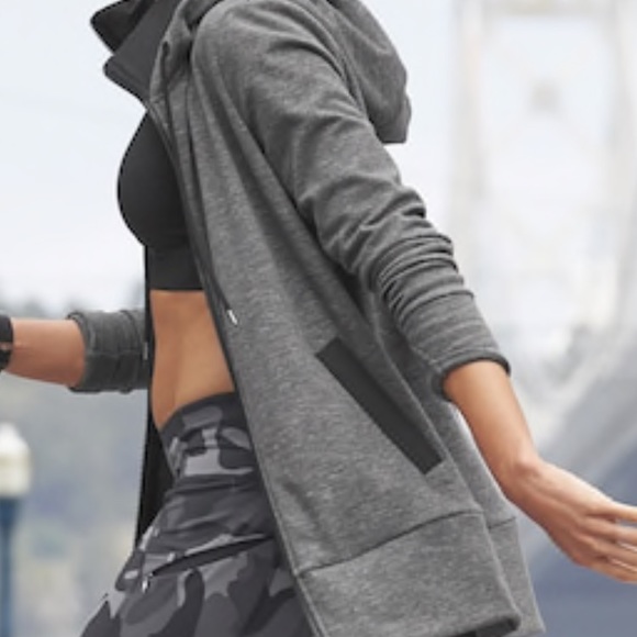 Athleta Jackets & Blazers - Athleta victory hoodie tunic